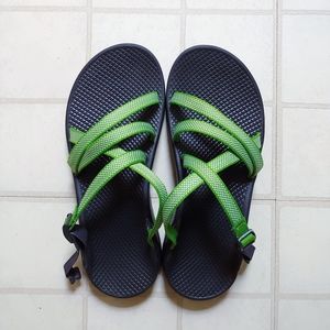 Lime Green Chacos